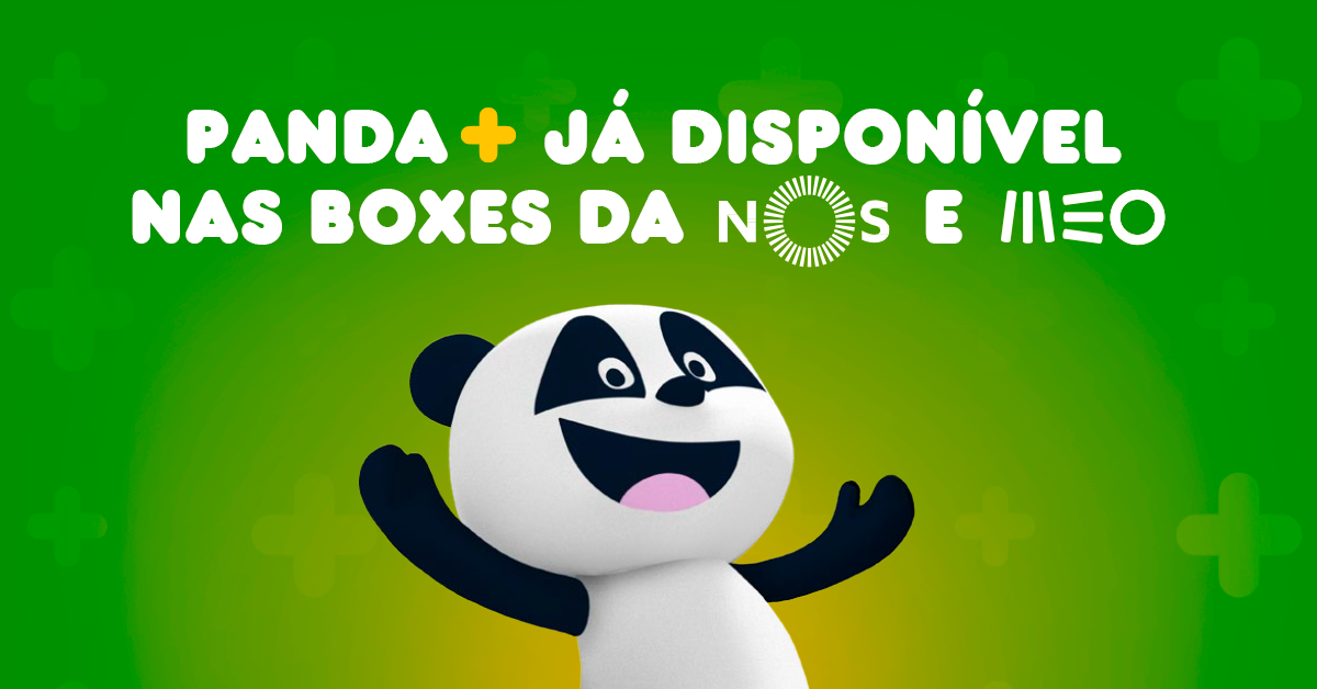 PANDA+ CHEGA ÀS BOXES DA NOS E MEO