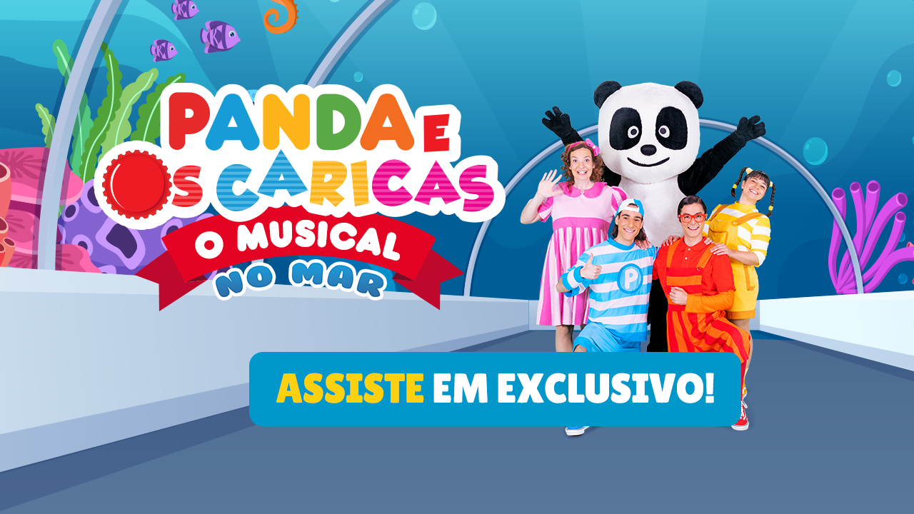 MUSICAL “PANDA E OS CARICAS NO MAR”  CHEGA EM EXCLUSIVO AO PANDA PLUS